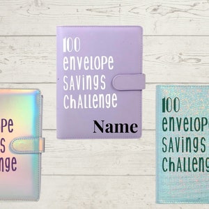 100 Envelope Challenge Binder with Envelopes