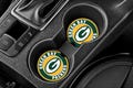 Packers Inspired Car Coasters- Set of 2