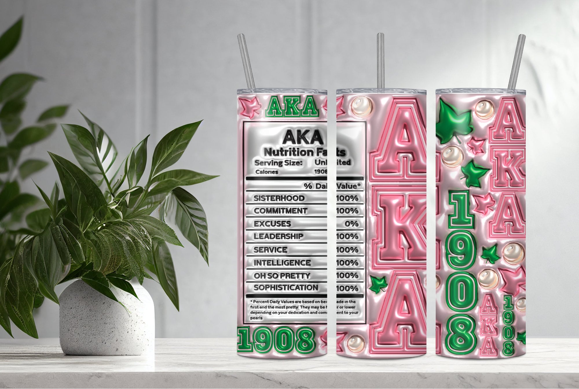 AKA Inspired 20oz Tumbler