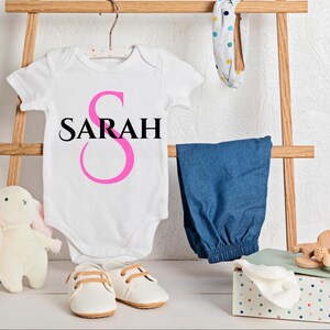 Custom Baby Name Onesie
