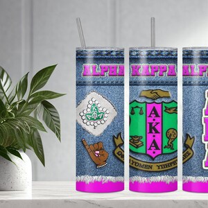 Denim AKA Inspired 20oz Tumbler