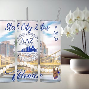 Custom Zeta Phi Beta 20oz Tumbler