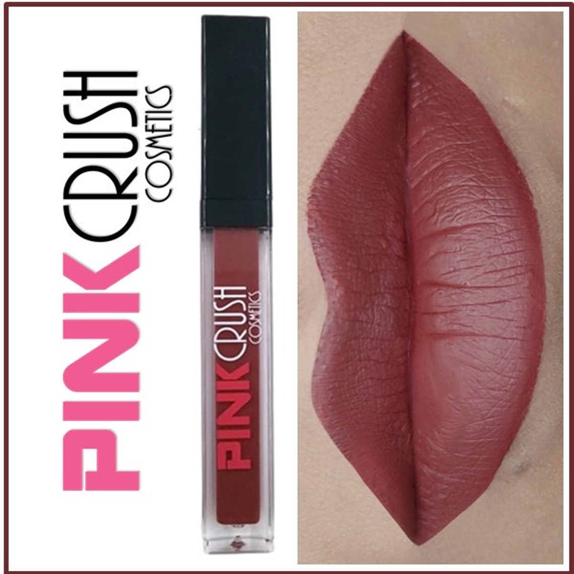 ClaretBrick Red Matte Liquid Lipstick Etsy