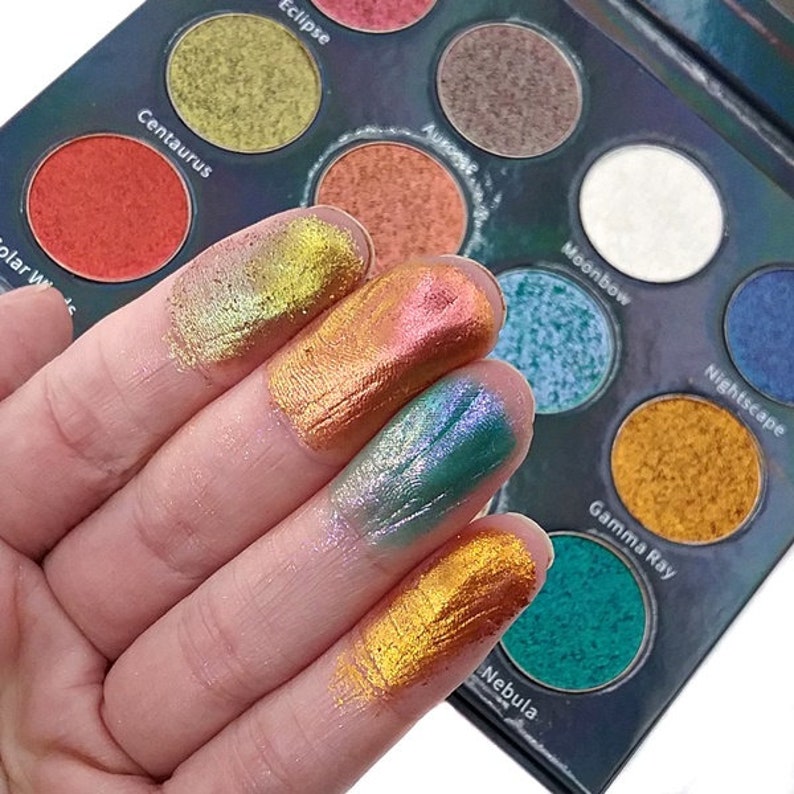 Phenomena Duochrome Eyeshadow Palette Etsy