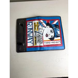 Brighton Couture “Runway” Wallet Clutch | London Calling Pop Art Leather Wallet image 4