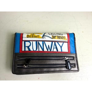 Brighton Couture “Runway” Wallet Clutch | London Calling Pop Art Leather Wallet image 2
