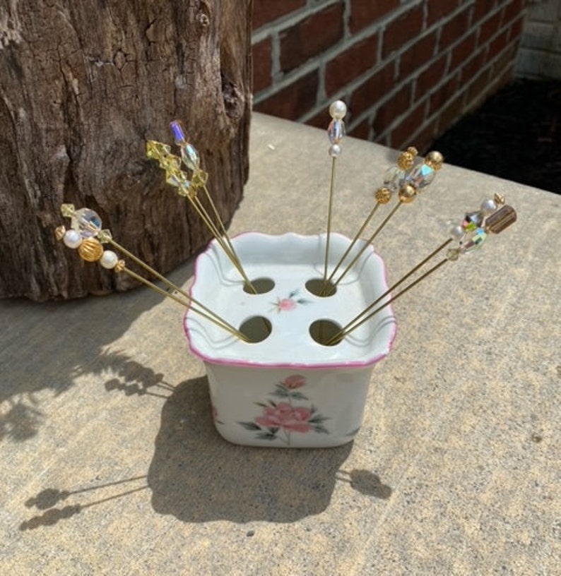 1950s Mid Century Ladies Hat Pins or Hijab Pin Etsy