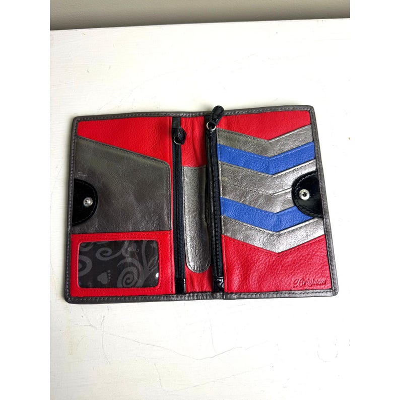 Brighton Couture “Runway” Wallet Clutch | London Calling Pop Art Leather Wallet image 3