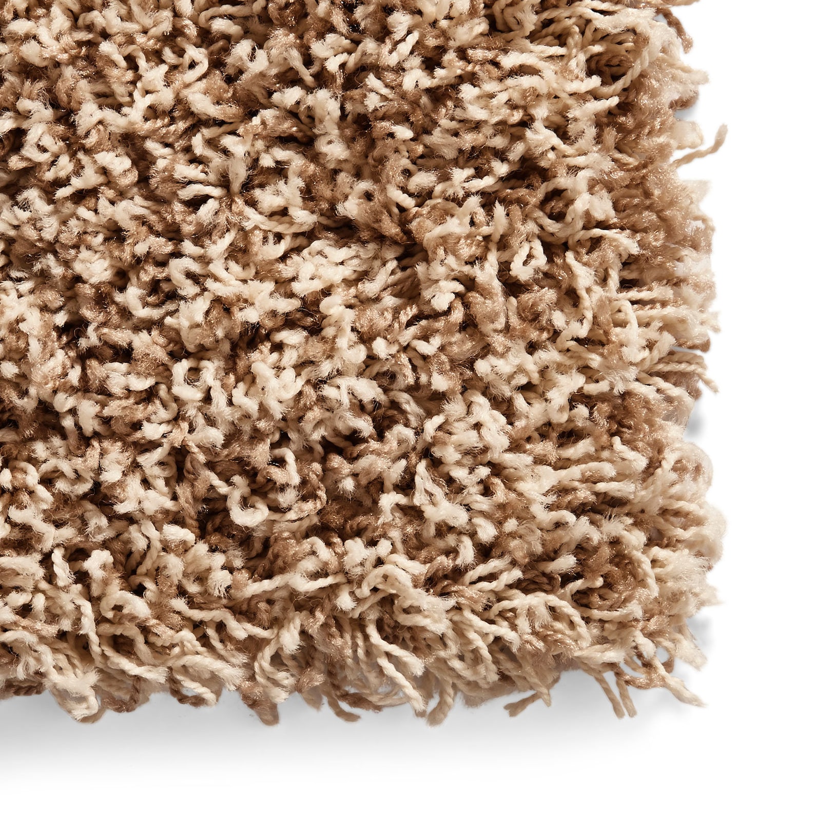 Think Check Beige Brown Shaggy Rug 5cm Thick pile /Living Room Etsy