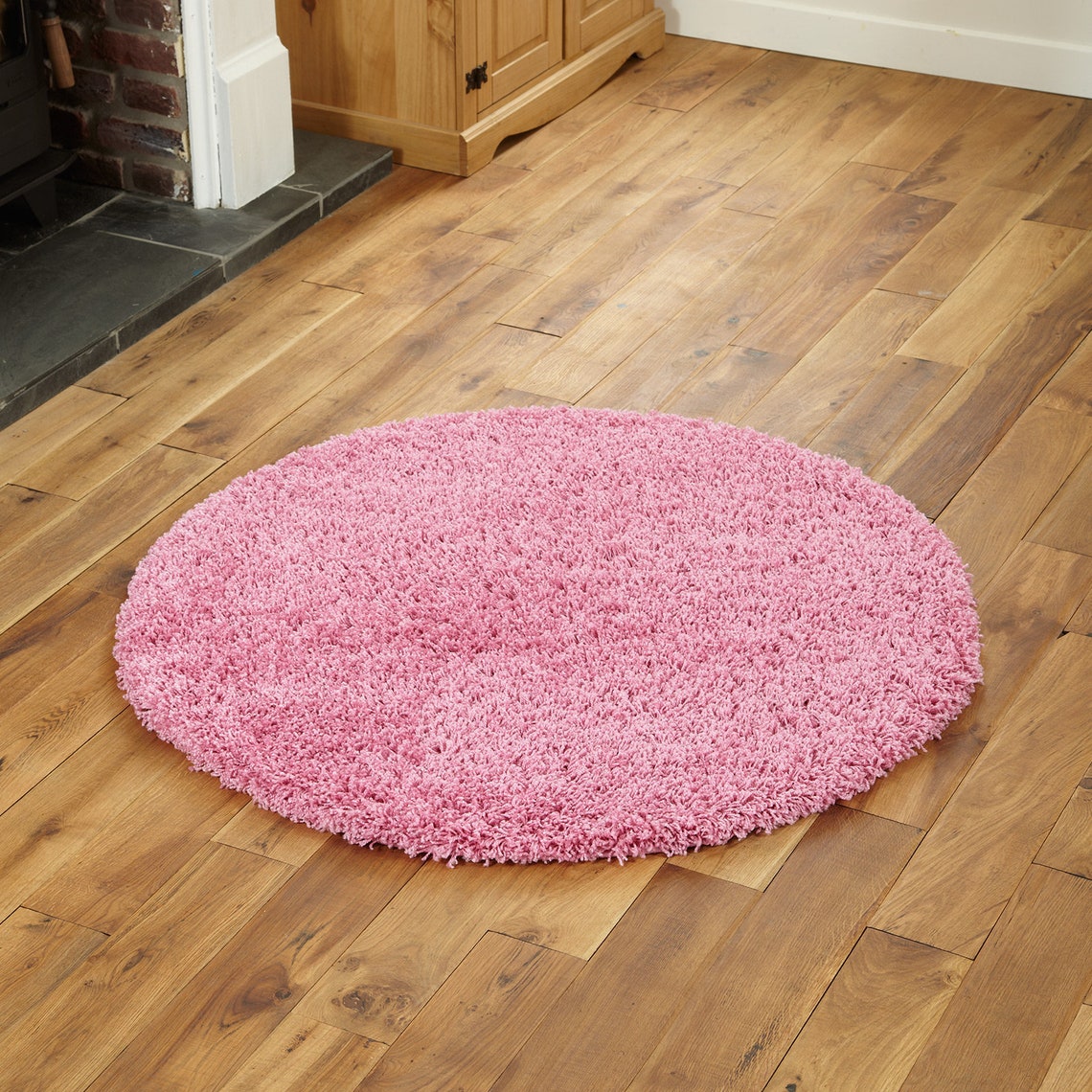 Modern Pink Shaggy Rug Small to Large 5 Cm Thick Pile Rugs Etsy UK