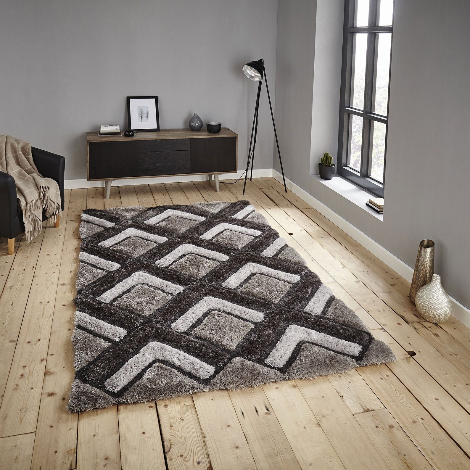Noble House Super lujo Alfombras Modernas Dormitorio Alfombra | Etsy