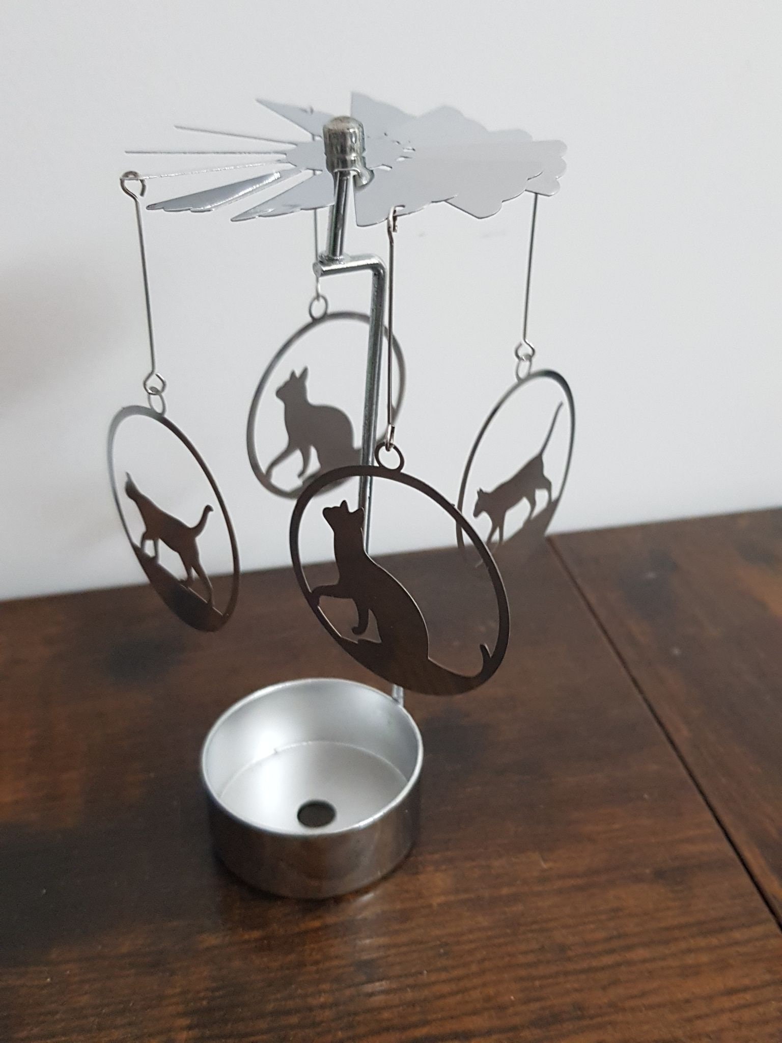 Cat candle carousel Etsy