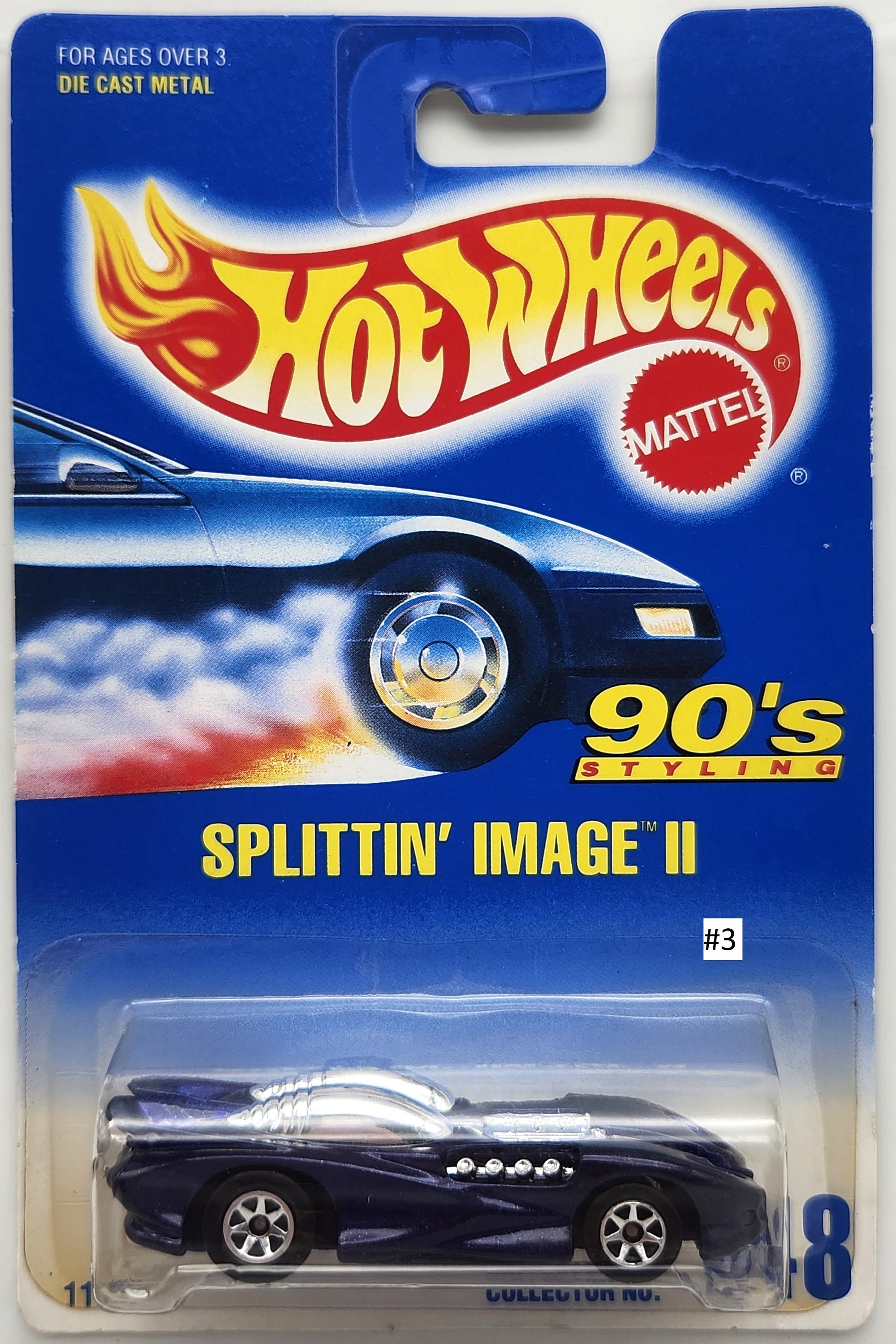Hot Wheels Vintage Splittin Image II, #248 90's Styling 1994