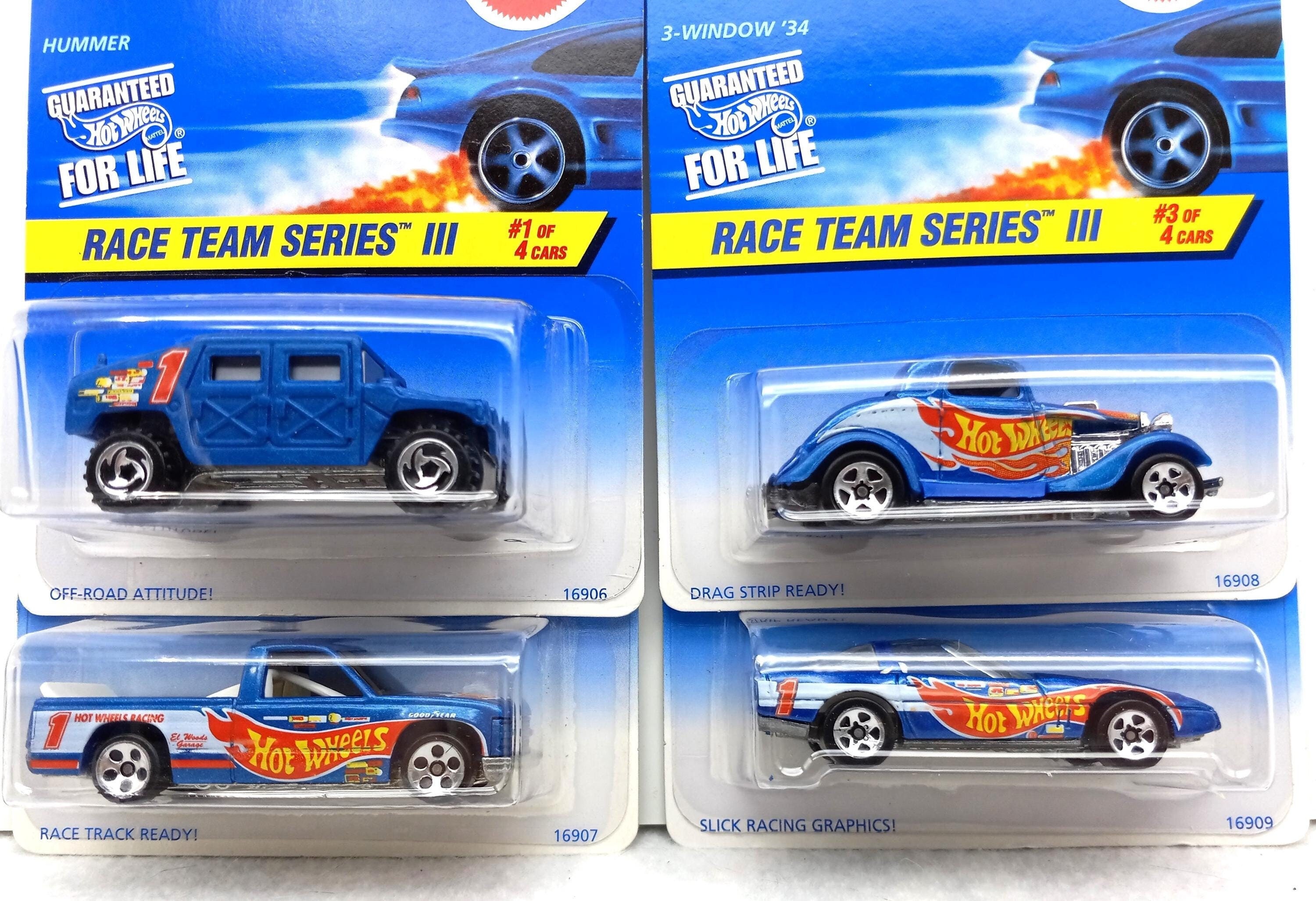 Vintage Hot Wheels 1997 Race Team Series III Set 1 Complete