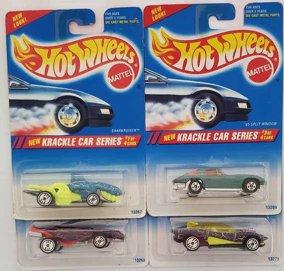 Hot Wheels blister Packs 1995  to  1998   Cars are Mint on Card Series 