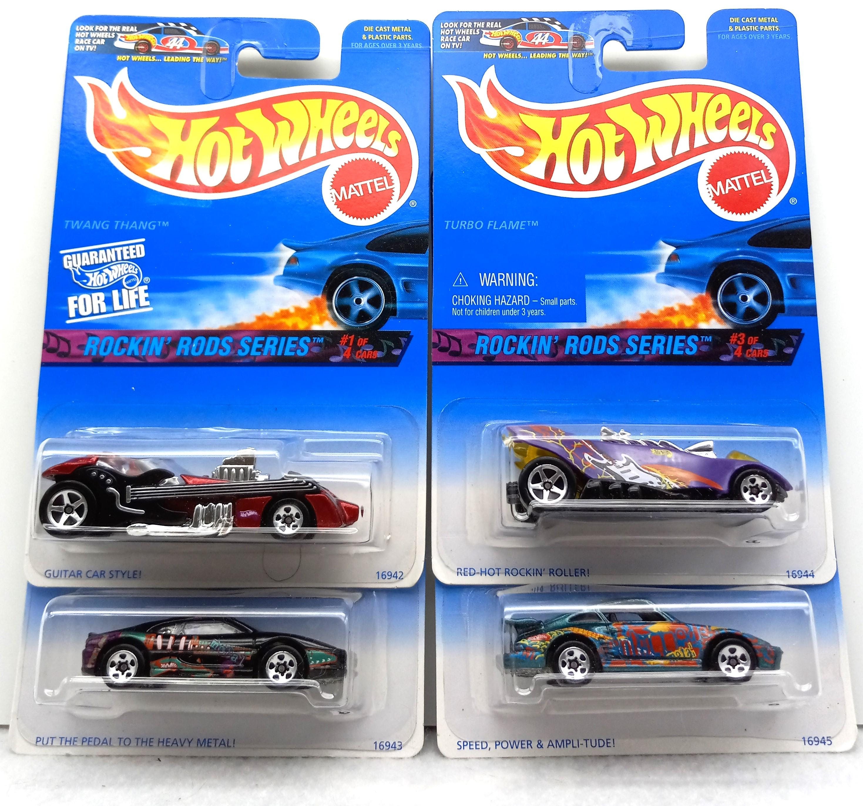 Vintage Hot Wheels 1997 Rockin' Rods Series, Porsche 930, Ferrari