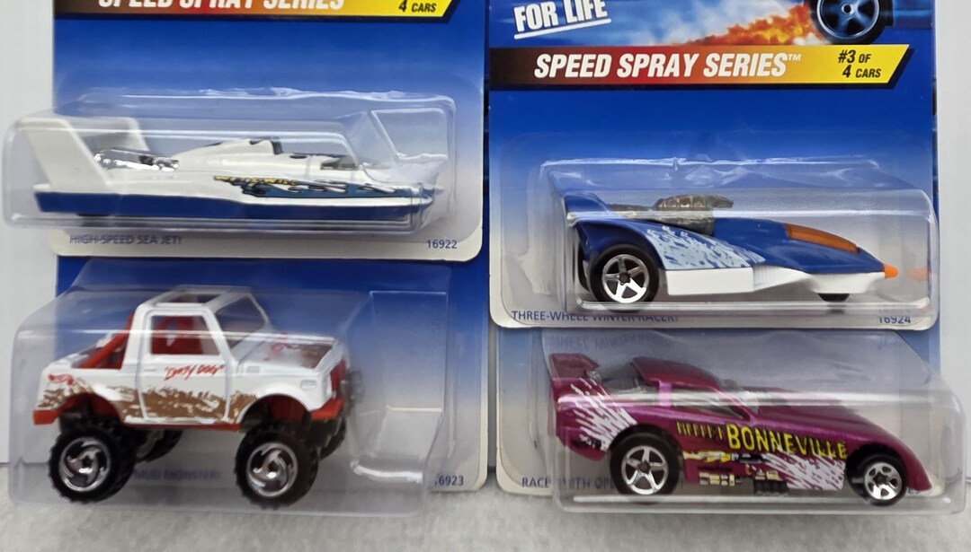 Hot Wheels Vintage 1997 Speed Spray Series Complete, Suzuki Samari