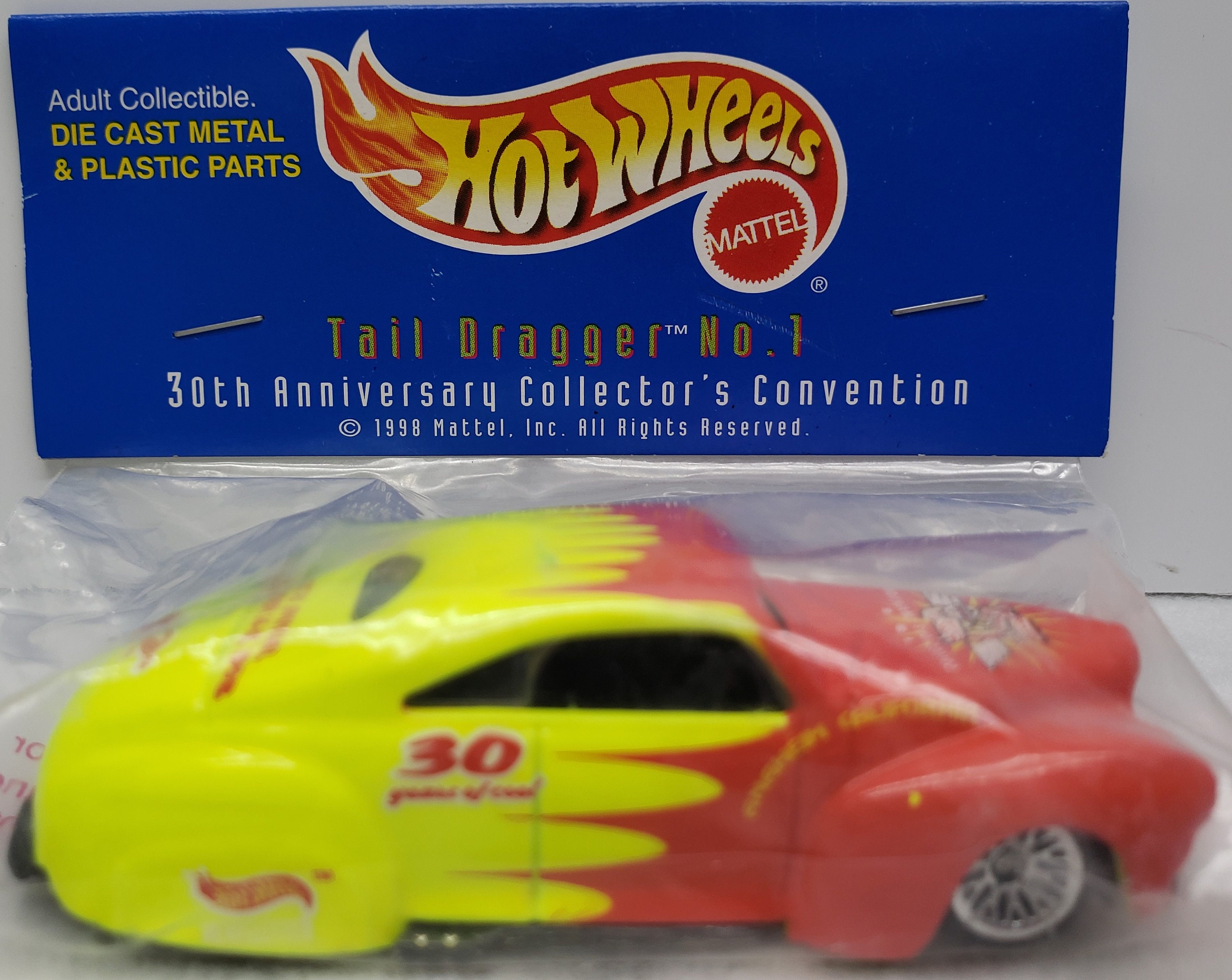 1998 12th Annual Hot Wheels Convention 30 Years of Hot Wheels - Etsy