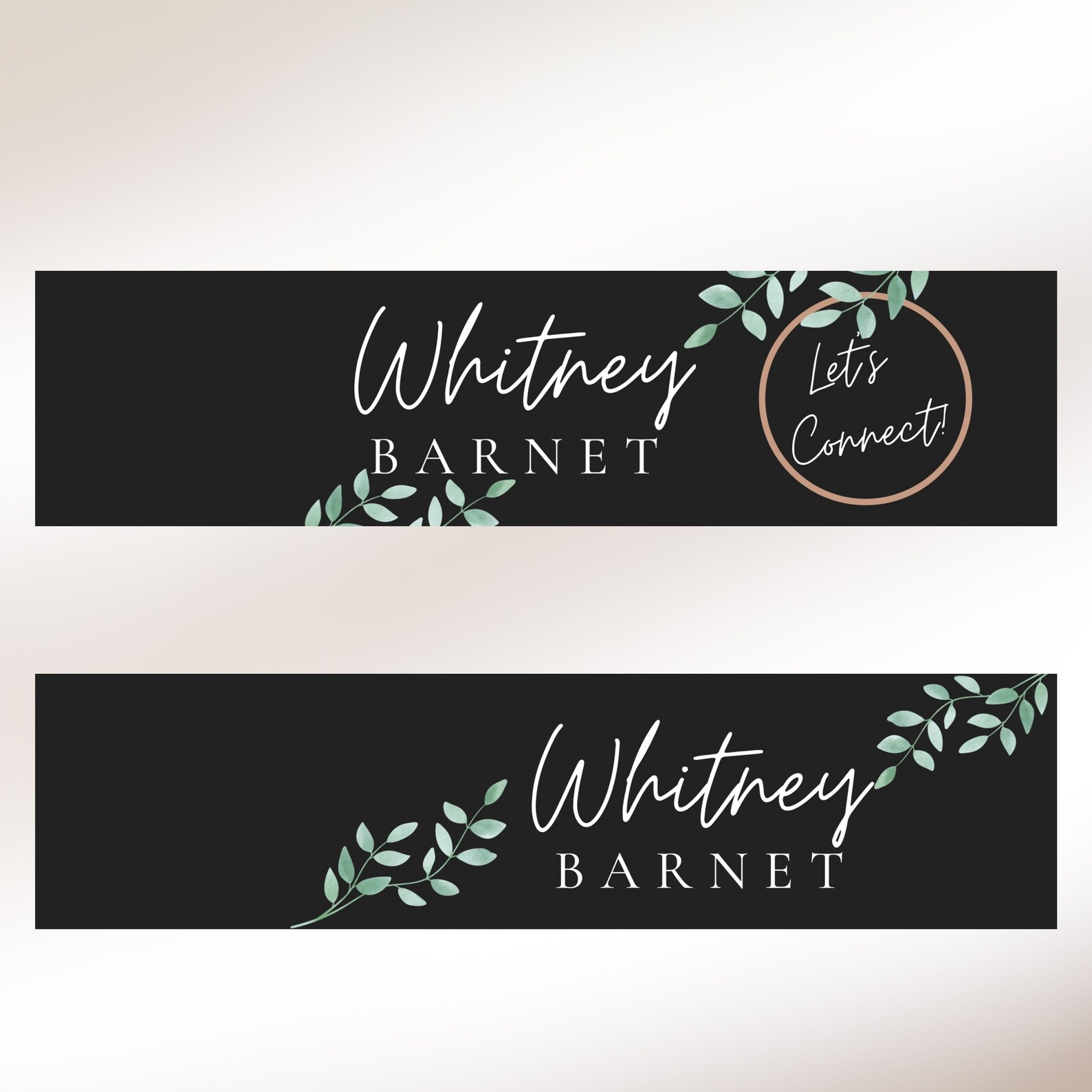 Editable LinkedIn Banner Canva Template Linked In - Etsy España