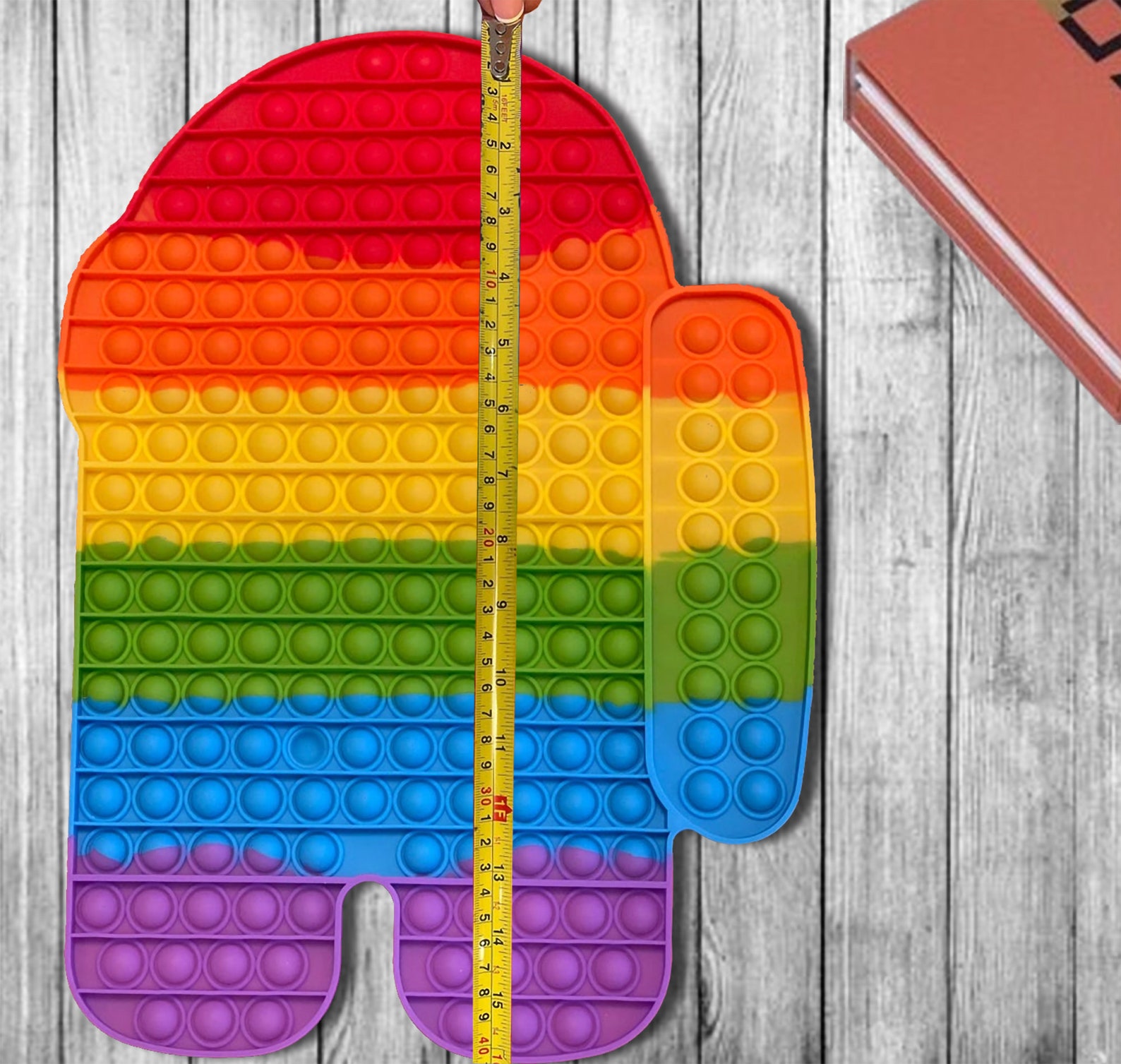 Large Among Us Pop it silicone Toy for Kids . FREE SHIPPING Etsy