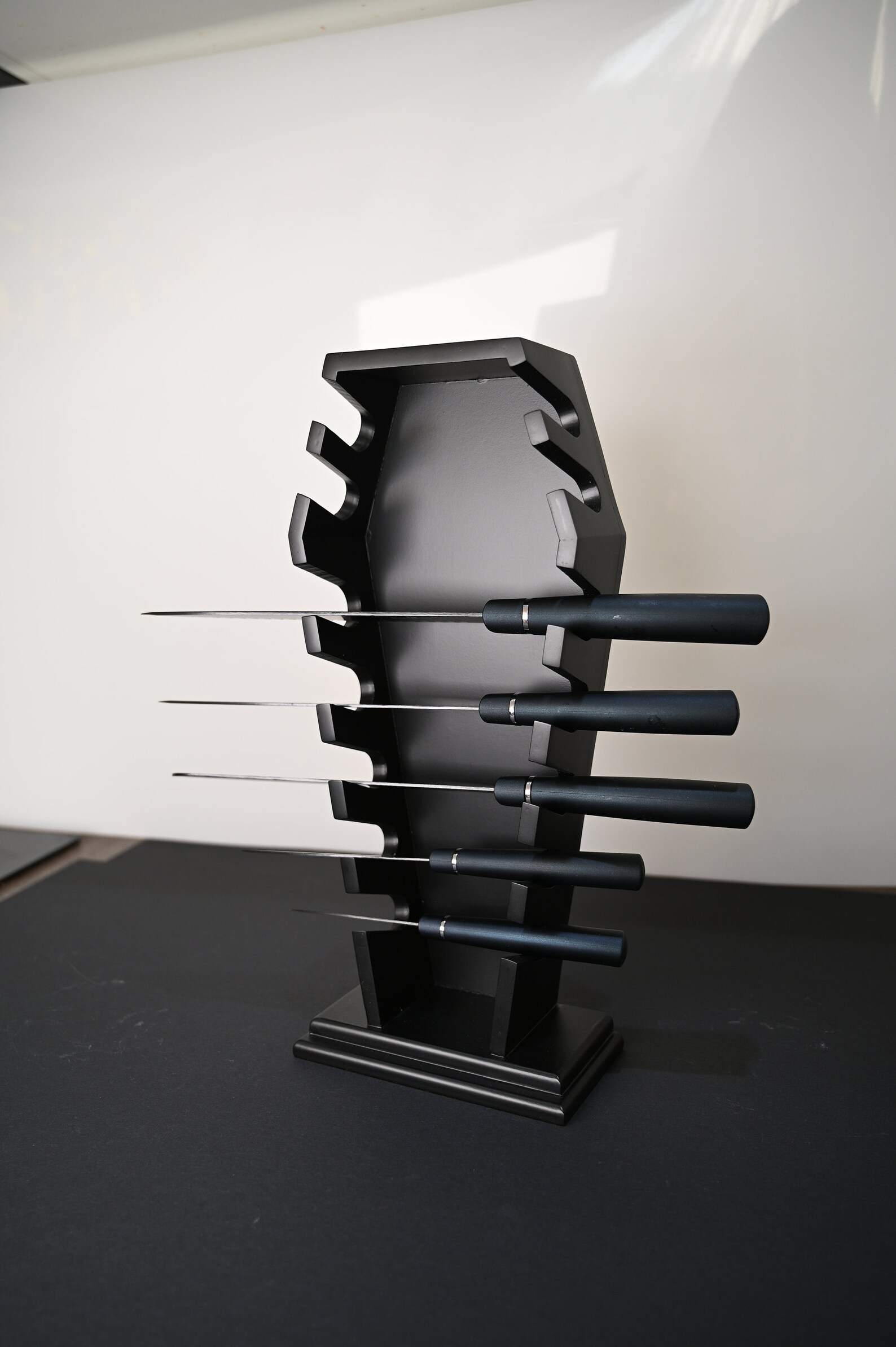 Gothic Knife Holder Gothic Kitchen Decor Gothic Home Decor Goth Kitchen ...