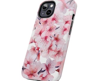 Summer Flower iPhone Case, iPhone 13 Phone Case, Pink Spring Phone Case, iPhone 7, 8, X, 11, 12, 13, 14, pro, pro max, mini, plus, SE, vG