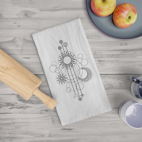 Geometry Kitchen Tea Towel