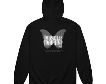 Muscle Mommy Butterfly Zip Hoodie
