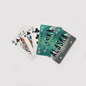Cartas de baralho Northern Lights Alaska Aurora License