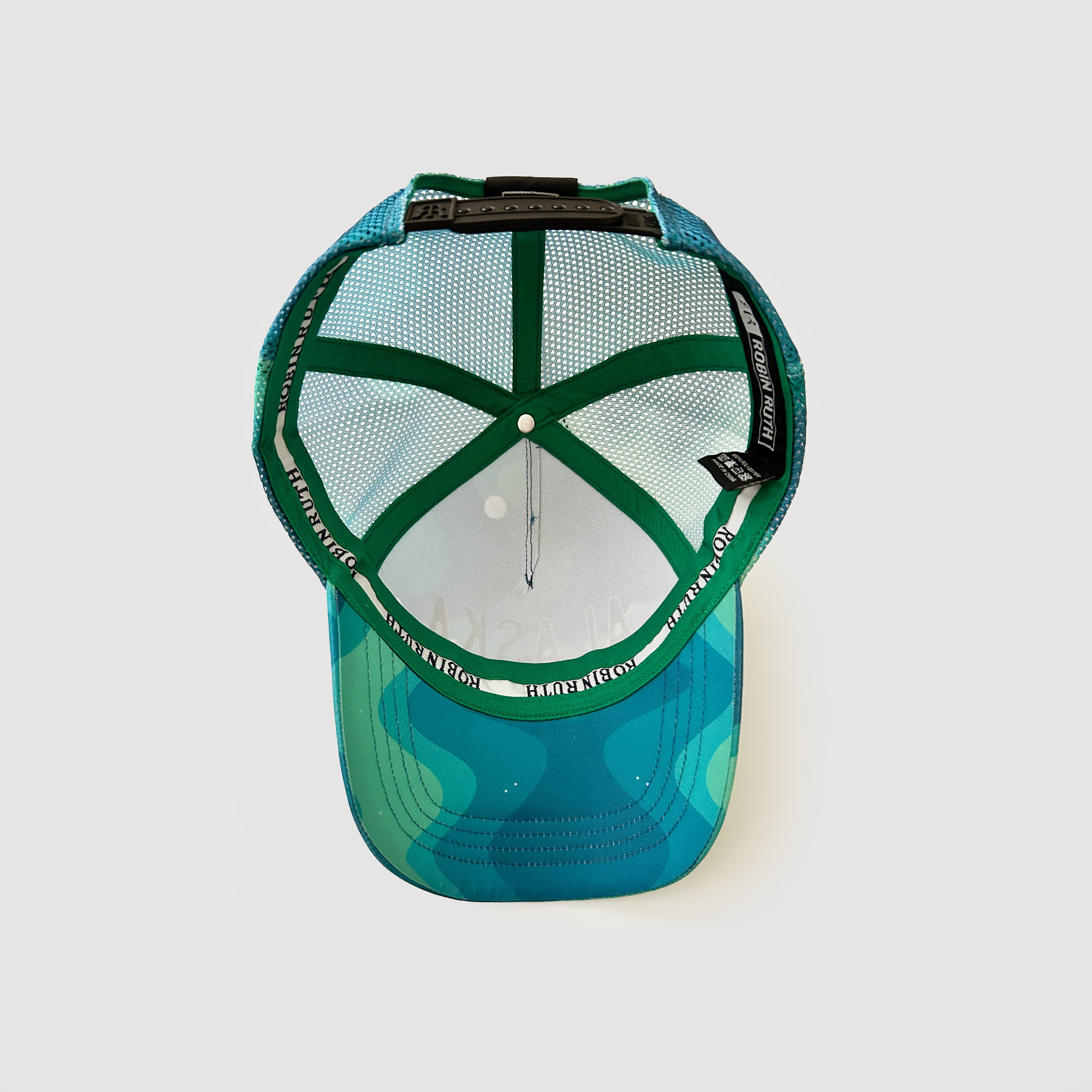 Northern lights wide brim hat alaska inspired Northern Lights Trucker Hat - Etsy main image 4