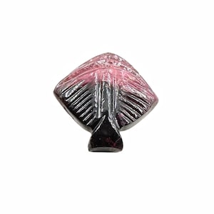Natural Bio Tourmaline Hand Carved Kite Carving Tourmaline Gemstone Kite Making Jewelry With Kite 5.35 carta 14x14 mm Kite Carved Gemstone