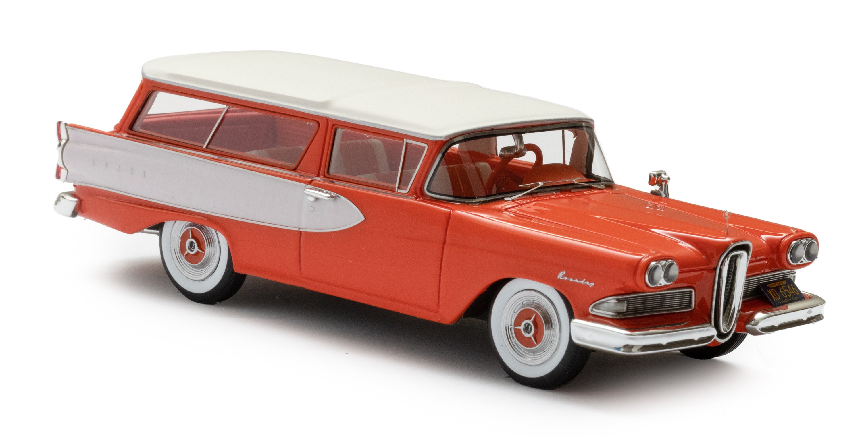 1958 Edsel Roundup 2 Door Station Wagon Scale Model in 1:43 Scale by ...