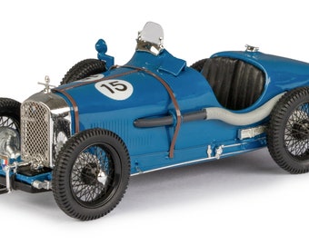 1928 Amilcar C6 racer scale model in 1:43 scale by Esval Models - FREE SHIPPING