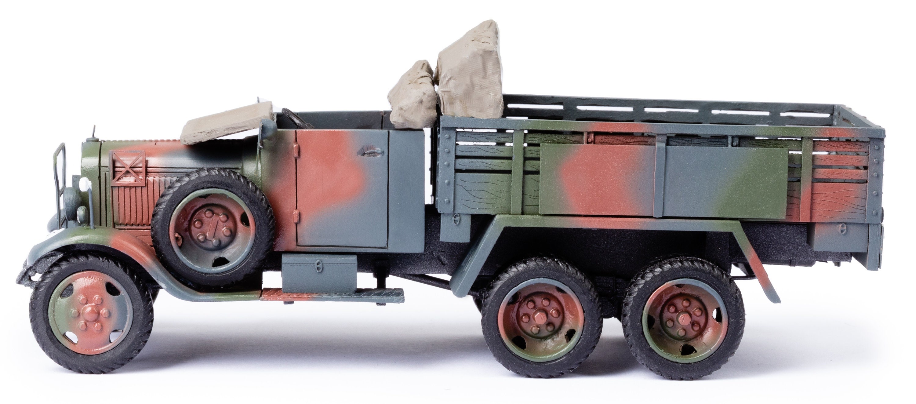 Miniature Esval 1/43 - Mercedes Benz G3A Sd. Kfz. 70 (1929-35) Cabine Toit - NEUVE