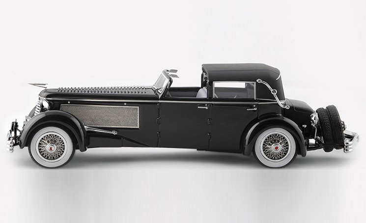 1937 Duesenberg SJ Town Car by Rollson (half Closed) Scale