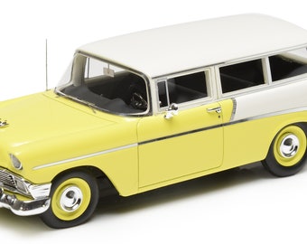 1956 Chevrolet 210 Handyman 2 door station wagon scale model in 1:43 scale by Esval Models - FREE SHIPPING
