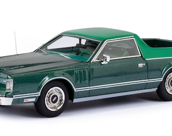 1977 Lincoln Continental Mark V Coloma pickup scale model in 1:43 scale by Esval Models - FREE SHIPPING