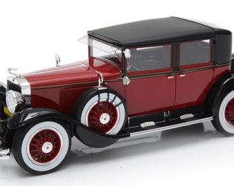 1928 Cadillac 341A Town Sedan scale model in 1:24 scale by Esval Models - FREE SHIPPING