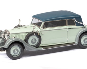 1933-36 Mercedes-Benz 290 W18 cabriolet B scale model in 1:43 scale by Esval Models - FREE SHIPPING
