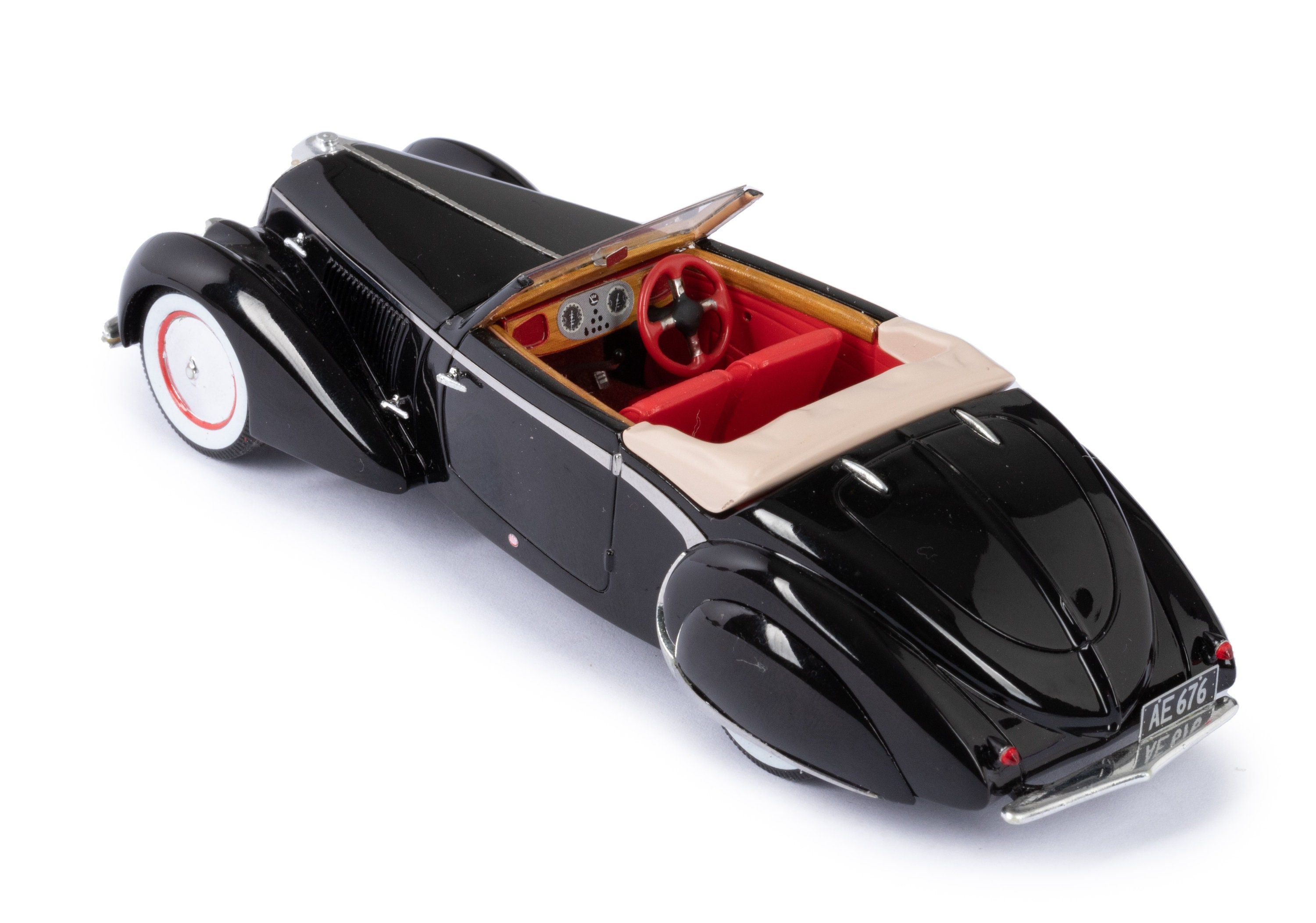 Voiture Miniature Delage D6-70 1936 au 1/43 Ixo Altaya
