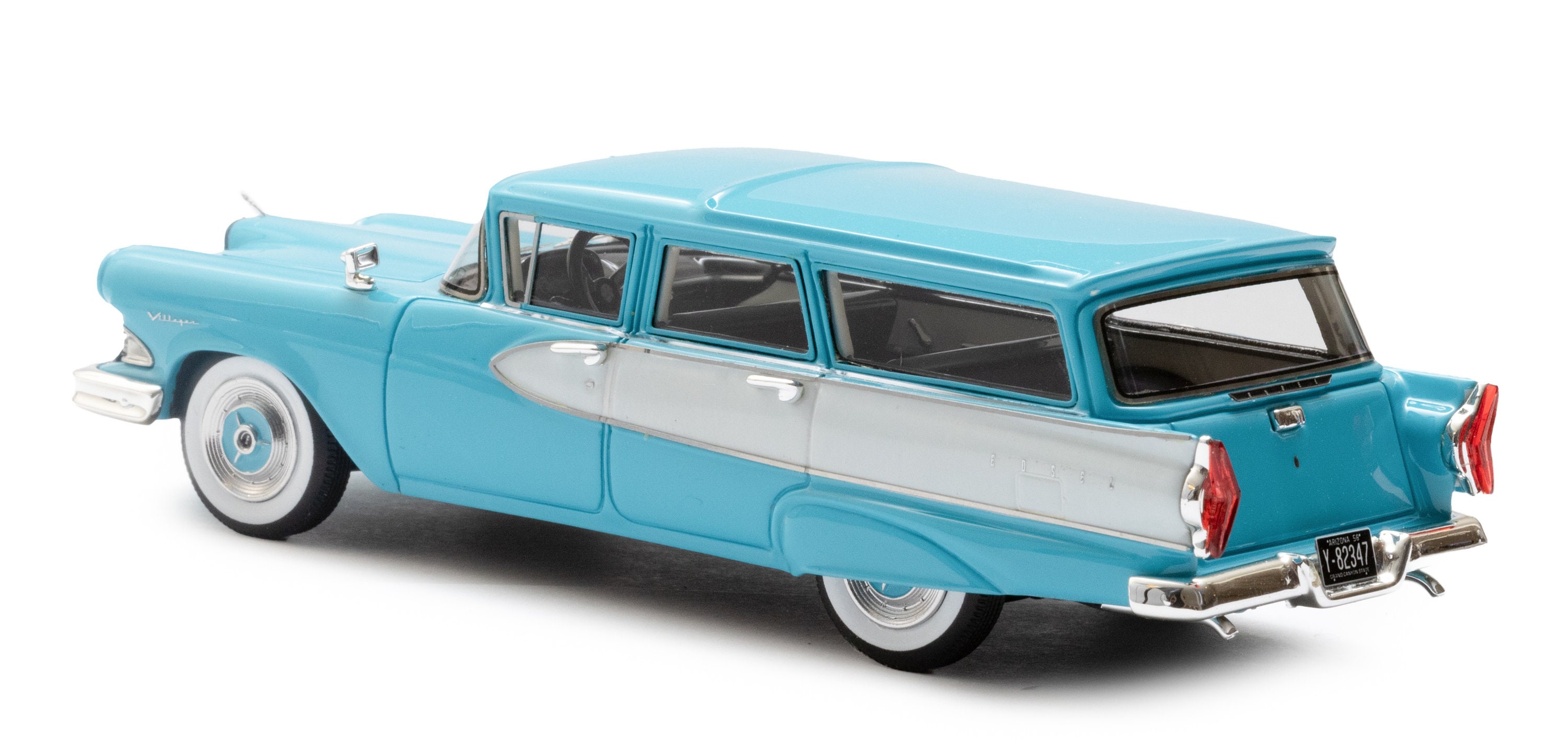 1958 Edsel Villager 4 Door Station Wagon Scale Model in 1:43 Scale by ...