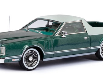 1977 Lincoln Continental Mark V Coloma pickup scale model in 1:43 scale by Esval Models - FREE SHIPPING