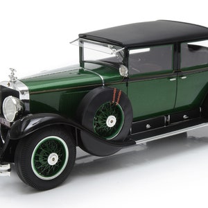 1928 Cadillac 341A Town Sedan Al Capone&#39;s persoonlijke gepantserde auto schaalmodel in schaal 1:18 door Esval Models - GRATIS VERZENDING