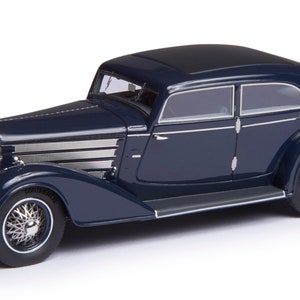 1932 Austro-Daimler ADR8 Alpine sedan scale model in 1:43 scale by Esval Models - FREE SHIPPING