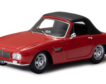 1963 OSCA 1600GT cabriolet (top up) by Fissore scale model in 1:43 scale by Esval Models - FREE SHIPPING