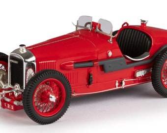 1928 Amilcar C6 racer scale model in 1:43 scale by Esval Models - FREE SHIPPING