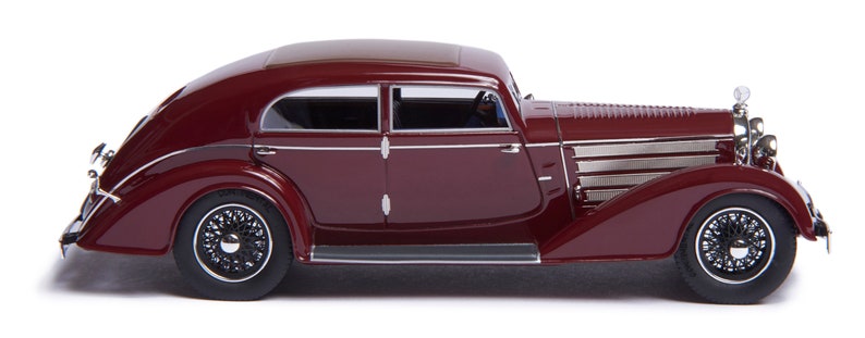 1932 Austro-Daimler ADR8 Alpine sedan schaalmodel in schaal 1:43 door Esval Models GRATIS VERZENDING afbeelding 4