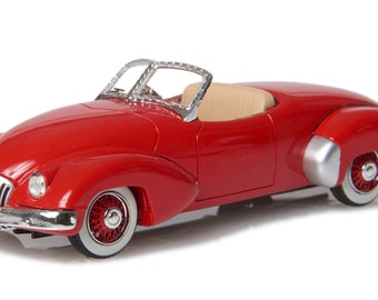 1947 Kurtis Omohundro Roadster Modell im Maßstab 1:43 von Esval Models - Versandkostenfrei