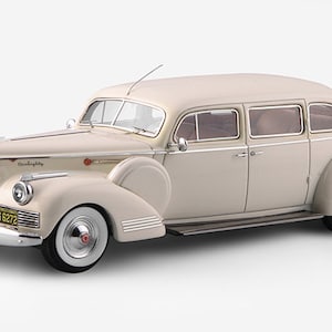 1942 Packard Super Eight 180 7-seat limousine scale model in 1:43 scale by Esval Models - FREE SHIPPING