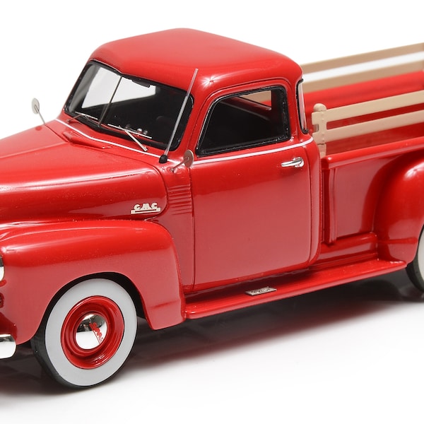 1951 GMC Series 100 5-window pickup scale model in 1:43 scale by Esval Models - FREE SHIPPING